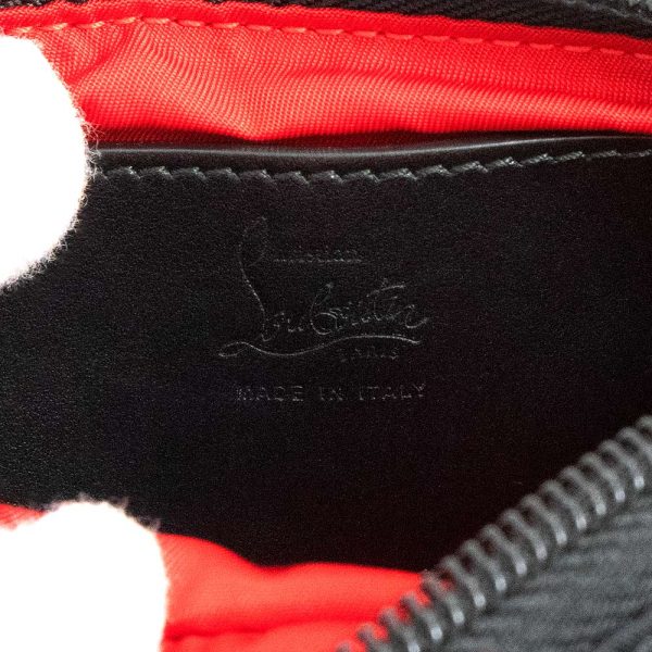 200012825019 9 Christian Louboutin Shoulder Body Bag Black Red