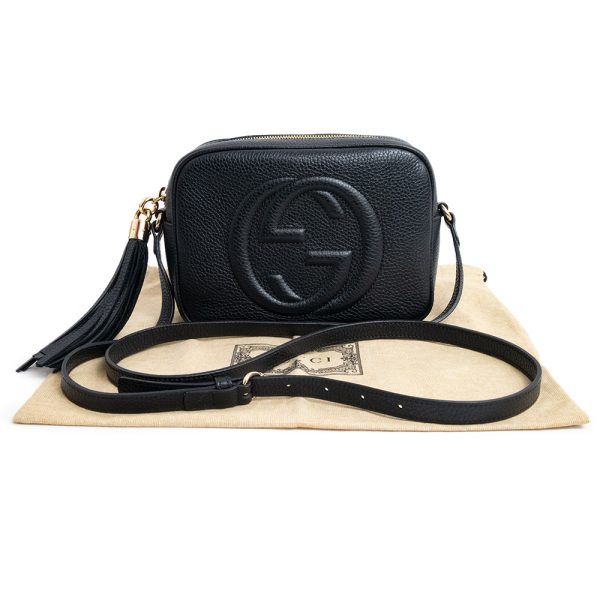 200012963019 2 Gucci Soho Small Disco Shoulder Bag Black