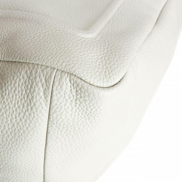 200012976019 11 Prada Triangle Logo Shoulder Bag VITELLO DAINO Leather Off White
