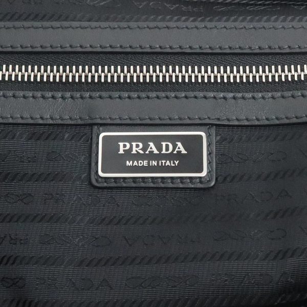 200012976019 9 Prada Triangle Logo Shoulder Bag VITELLO DAINO Leather Off White