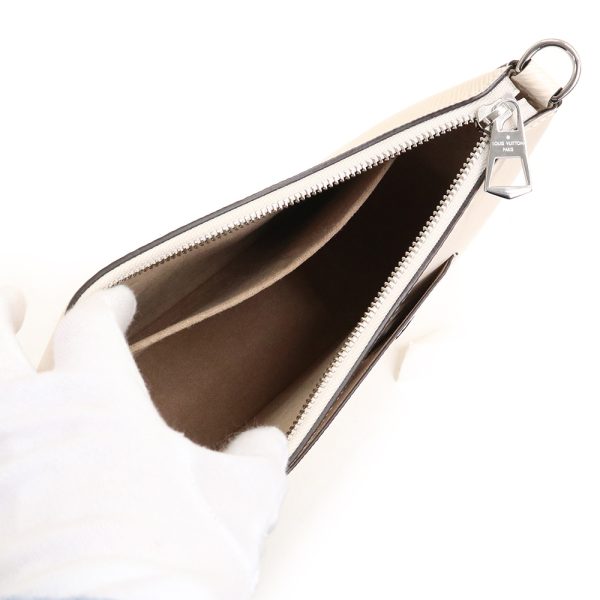 200013120019 3 Louis Vuitton Marel Shoulder Handbag Epi Leather Quartz Silver