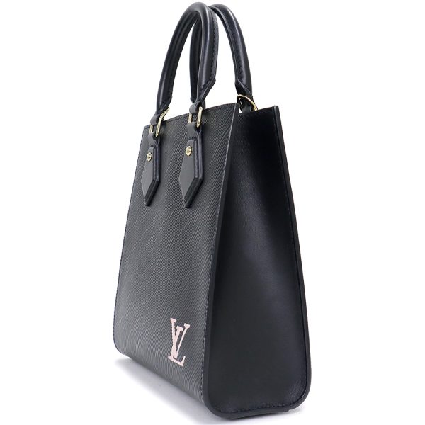 200013141019 5 Louis Vuitton Sac Plat BB Shoulder Handbag Epi Leather Black