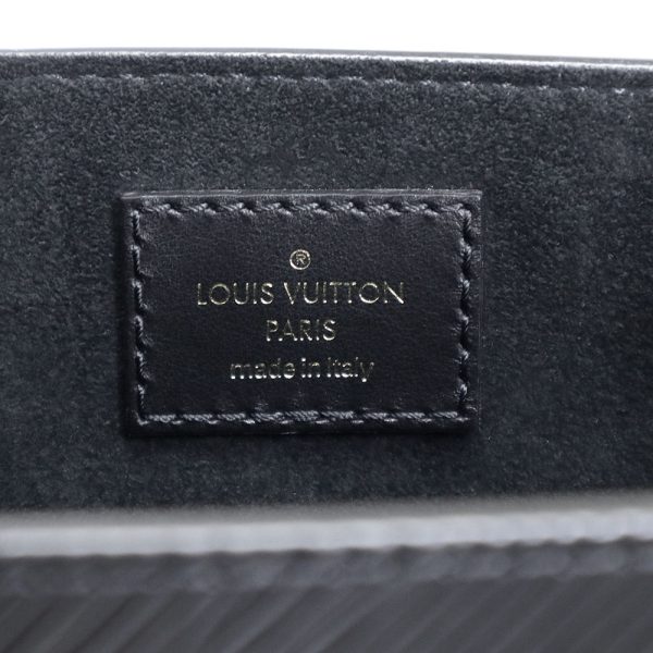 200013141019 9 Louis Vuitton Sac Plat BB Shoulder Handbag Epi Leather Black