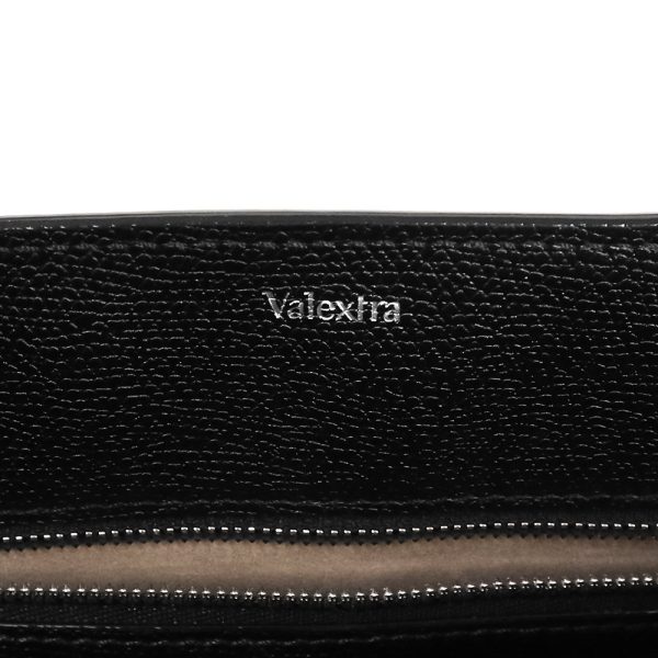 200013150019 8 Valextra V North Tote Handbag Soft Leather Black