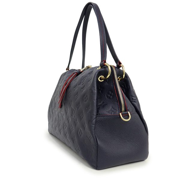 200013153019 5 Louis Vuitton Ponthu Shoulder Handbag Monogram Empreinte Marine Rouge