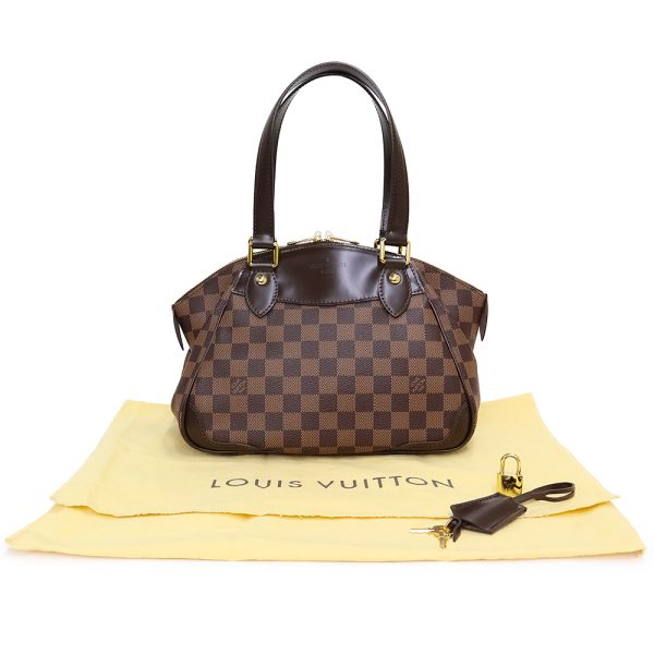 200013257019 2 Louis Vuitton Verona PM Handbag Damier Brown