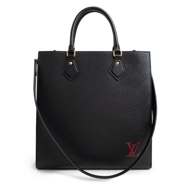 200013296019 Louis Vuitton Sac Pla PM Shoulder Handbag Epi Leather Noir Black