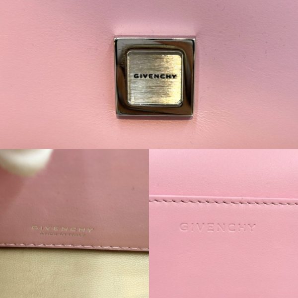 2000301246906913 11 Givenchy Shoulder Bag 4G Small Crossbody Bag Leather Hardware Pink Silver