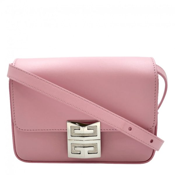 2000301246906913 7 Givenchy Shoulder Bag 4G Small Crossbody Bag Leather Hardware Pink Silver