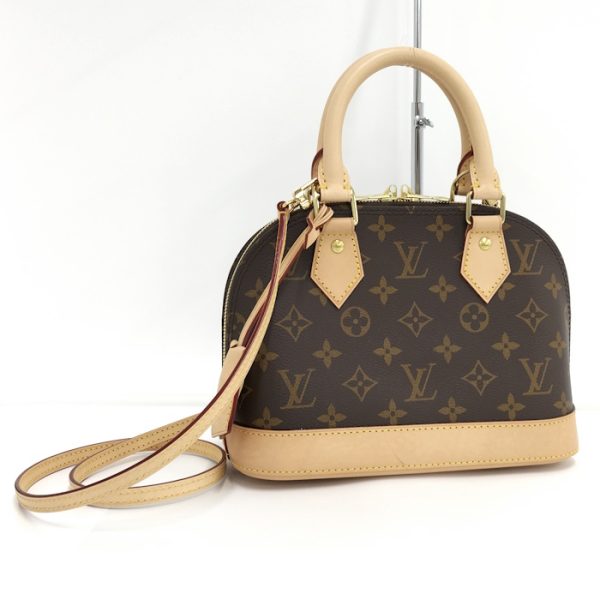 oplus 256 LOUIS VUITTON Alma BB 2WAY Shoulder Bag Monogram Brown