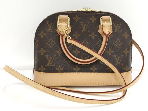 oplus 256 LOUIS VUITTON Alma BB 2WAY Shoulder Bag Monogram Brown