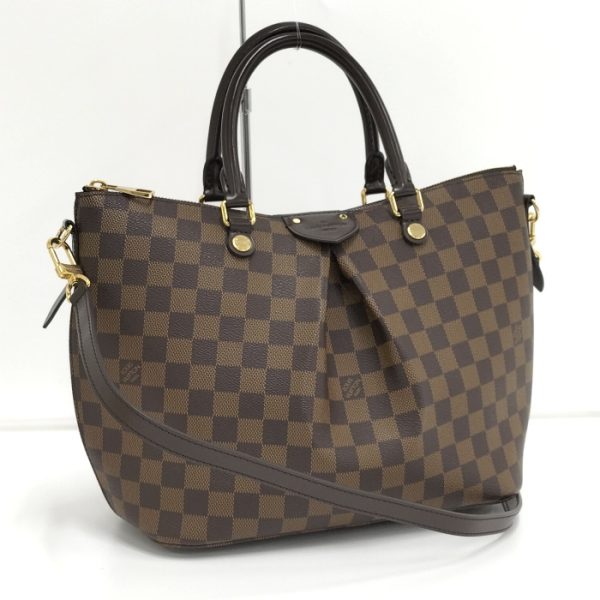 oplus 256 Louis Vuitton Siena MM 2WAY Shoulder Handbag Damier Ebene