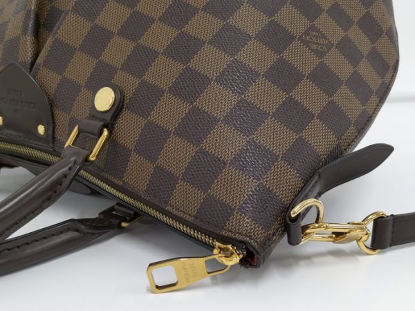 oplus 256 Louis Vuitton Siena MM 2WAY Shoulder Handbag Damier Ebene