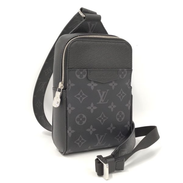 2000773252001126 1 Louis Vuitton Taigarama Outdoor Sling Bag PVC Leather Monogram Noir Black