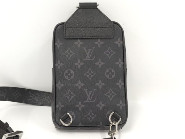 2000773252001126 2 Louis Vuitton Taigarama Outdoor Sling Bag PVC Leather Monogram Noir Black