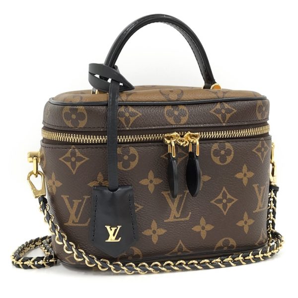 oppo 1280 Louis Vuitton Vanity NV PM 2WAY Shoulder Bag Monogram Reverse