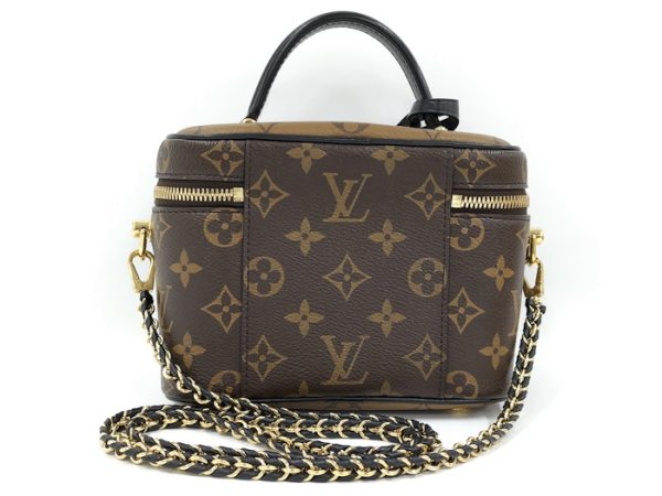 oppo 1280 Louis Vuitton Vanity NV PM 2WAY Shoulder Bag Monogram Reverse