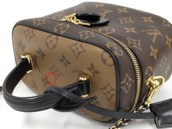 oppo 1280 Louis Vuitton Vanity NV PM 2WAY Shoulder Bag Monogram Reverse