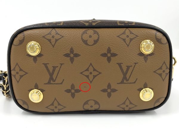 oppo 1280 Louis Vuitton Vanity NV PM 2WAY Shoulder Bag Monogram Reverse