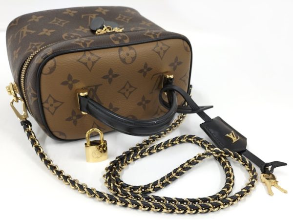 oppo 1280 Louis Vuitton Vanity NV PM 2WAY Shoulder Bag Monogram Reverse