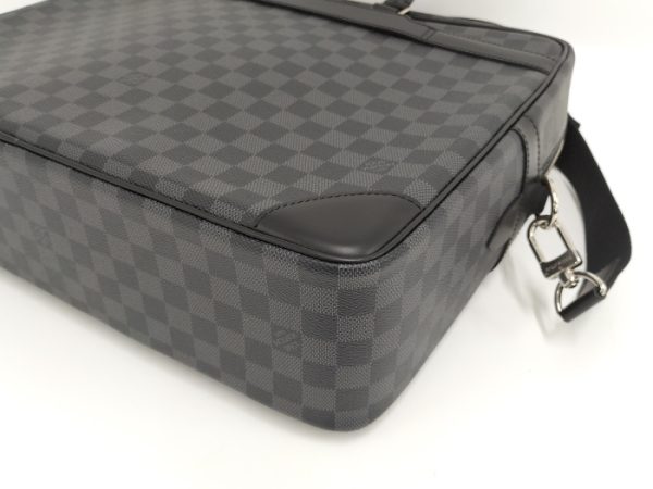 2000773257601019 3 Louis Vuitton Business Briefcase Porte Document Voyage GM Damier Graphite