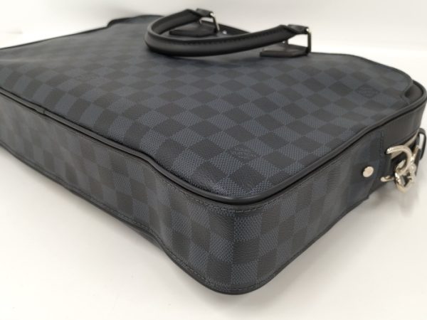 oplus 256 Louis Vuitton Dandy 2WAY Briefcase Shoulder Damier Cobalt