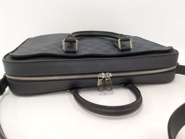 oplus 256 Louis Vuitton Dandy 2WAY Briefcase Shoulder Damier Cobalt