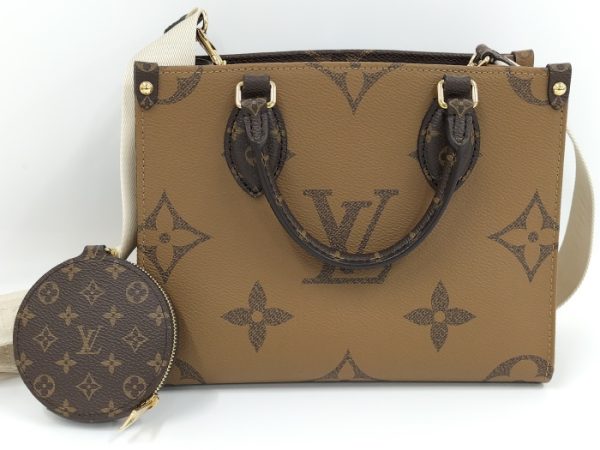 2000773257601092 2 Louis Vuitton On the Go PM 2WAY Shoulder Bag Monogram Reverse Giant