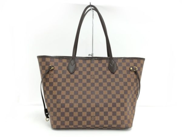 oplus 256 Louis Vuitton Neverfull MM Tote Damier Ebene Brown