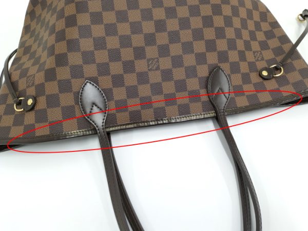 oplus 256 Louis Vuitton Neverfull MM Tote Damier Ebene Brown