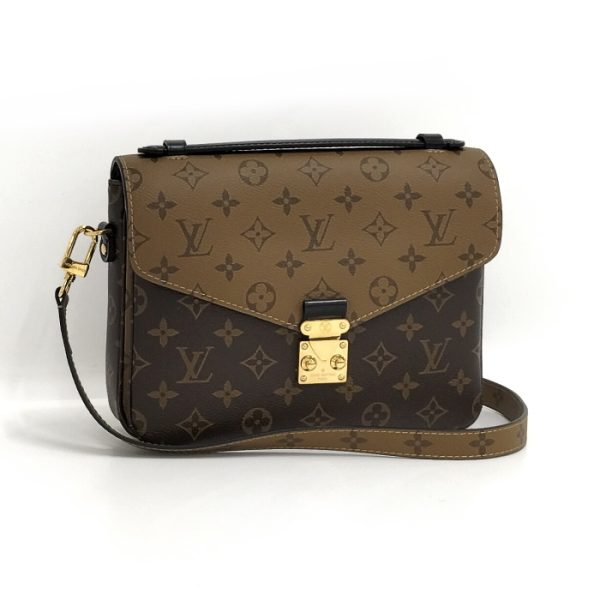 oplus 256 Louis Vuitton Pochette Metis MM 2WAY Shoulder Bag Monogram Reverse