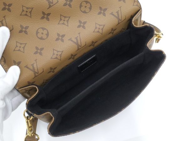 oplus 256 Louis Vuitton Pochette Metis MM 2WAY Shoulder Bag Monogram Reverse