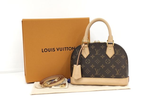 2000773257801077 10 Louis Vuitton Alma BB 2WAY Shoulder Handbag Monogram