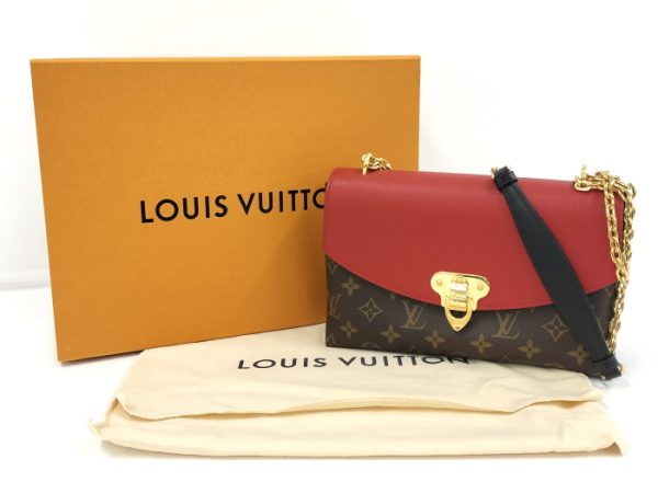 oppo 256 Louis Vuitton Saint Placide Shoulder Bag Monogram Cerise Red