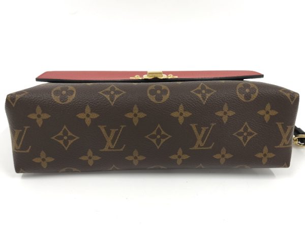 oppo 256 Louis Vuitton Saint Placide Shoulder Bag Monogram Cerise Red