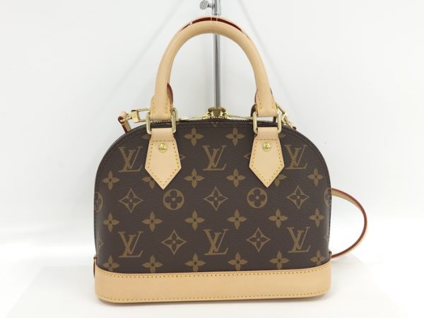 oppo 256 LOUIS VUITTON Alma BB 2WAY Shoulder Bag Monogram Brown