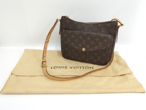 oplus 256 Louis Vuitton Mabillon Shoulder Monogram Brown