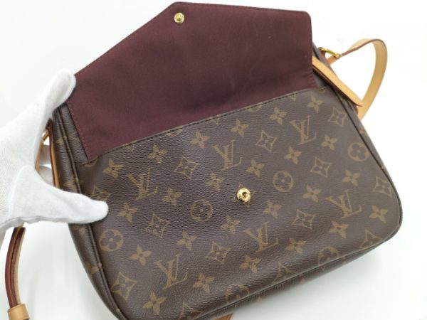 oplus 256 Louis Vuitton Mabillon Shoulder Monogram Brown