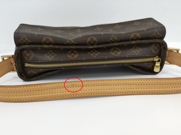 oplus 256 Louis Vuitton Vivacite MM Shoulder Monogram Brown