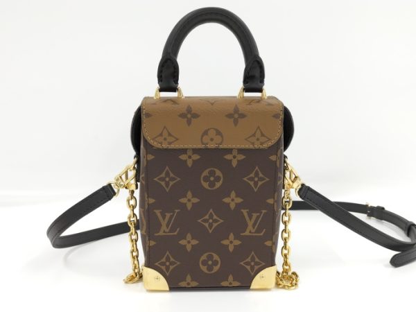 2000773258800793 2 Louis Vuitton Camera Box 2WAY Shoulder Bag Monogram Reverse Brown