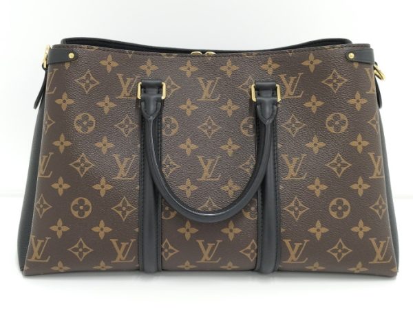 oplus 256 Louis Vuitton Soufflot NV MM 2WAY Shoulder Bag Monogram Noir Brown