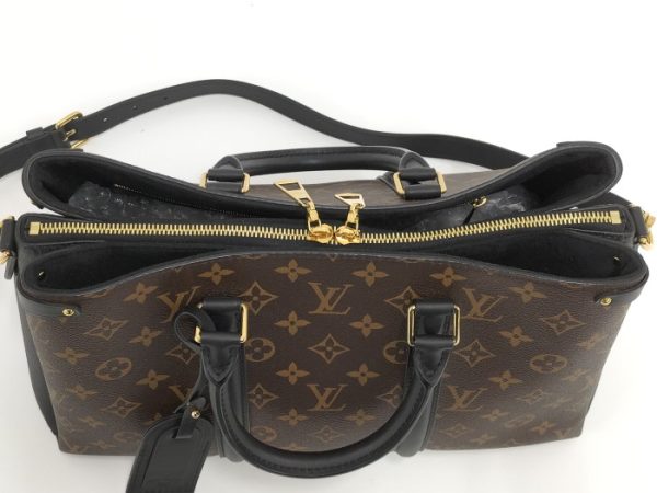 oplus 256 Louis Vuitton Soufflot NV MM 2WAY Shoulder Bag Monogram Noir Brown