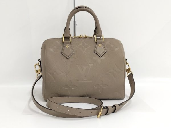 2000773259600516 2 Louis Vuitton Speedy Bandouliere 25 2WAY Handbag Monogram Empreinte Tourterelle