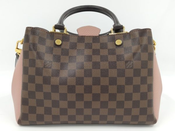 2000803251700255 2 Louis Vuitton Brittany 2WAY Shoulder Damier Ebene Brown