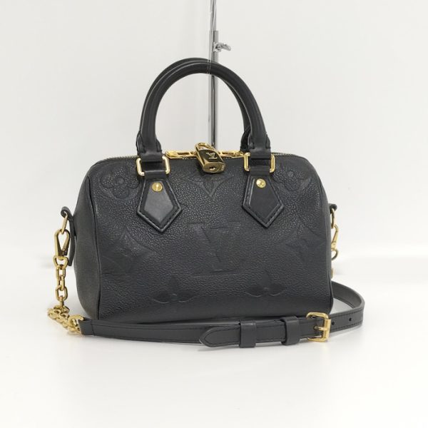 oplus 256 louis Vuitton Speedy Bandouliere 20 2WAY Shoulder Bag Monogram Empreinte Giant Black