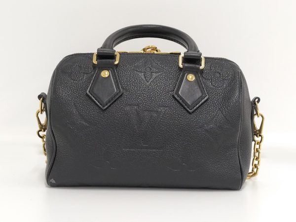 oplus 256 louis Vuitton Speedy Bandouliere 20 2WAY Shoulder Bag Monogram Empreinte Giant Black