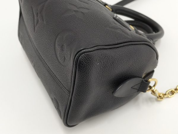 oplus 256 louis Vuitton Speedy Bandouliere 20 2WAY Shoulder Bag Monogram Empreinte Giant Black