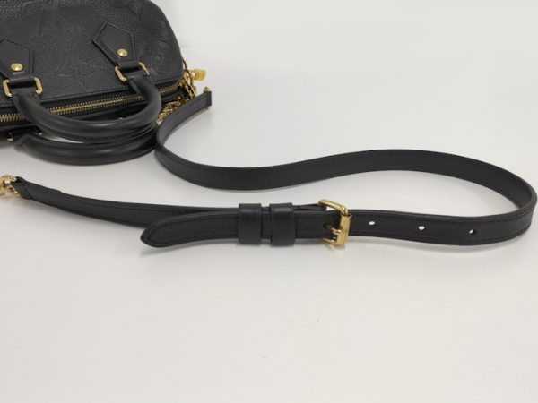 oplus 256 louis Vuitton Speedy Bandouliere 20 2WAY Shoulder Bag Monogram Empreinte Giant Black