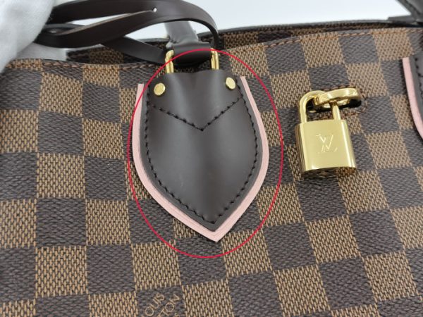 oppo 256 Louis Vuitton Normandy 2WAY Handbag Damier Ebene Brown