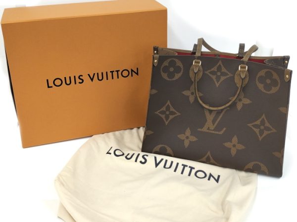 2000803258201430 10 Louis Vuitton On the Go MM Tote Bag Monogram Giant Reverse Brown